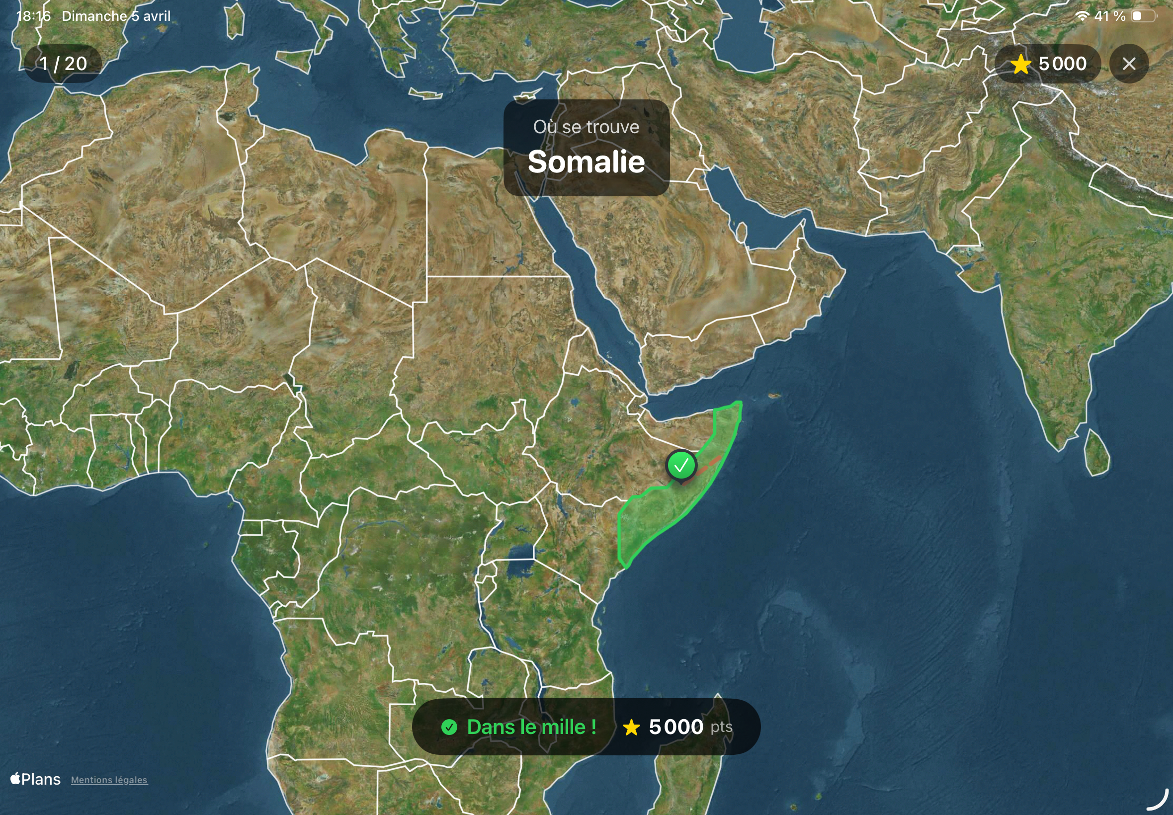 Find the country on the globe.