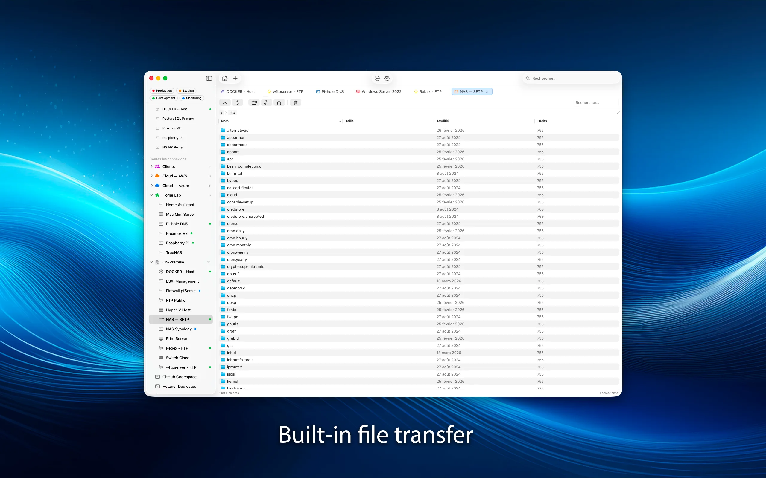 Drag, drop, transfer.