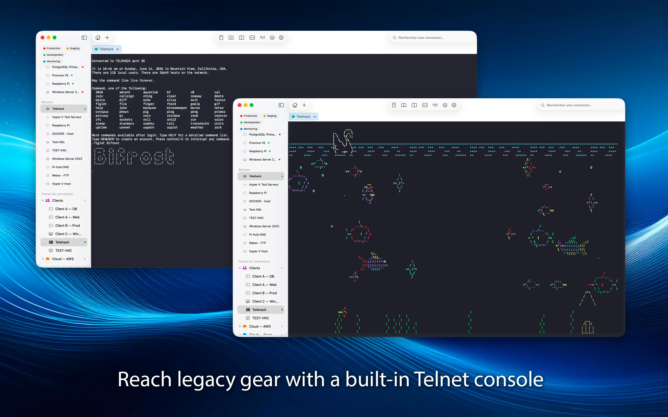 Legacy systems. Modern interface.
